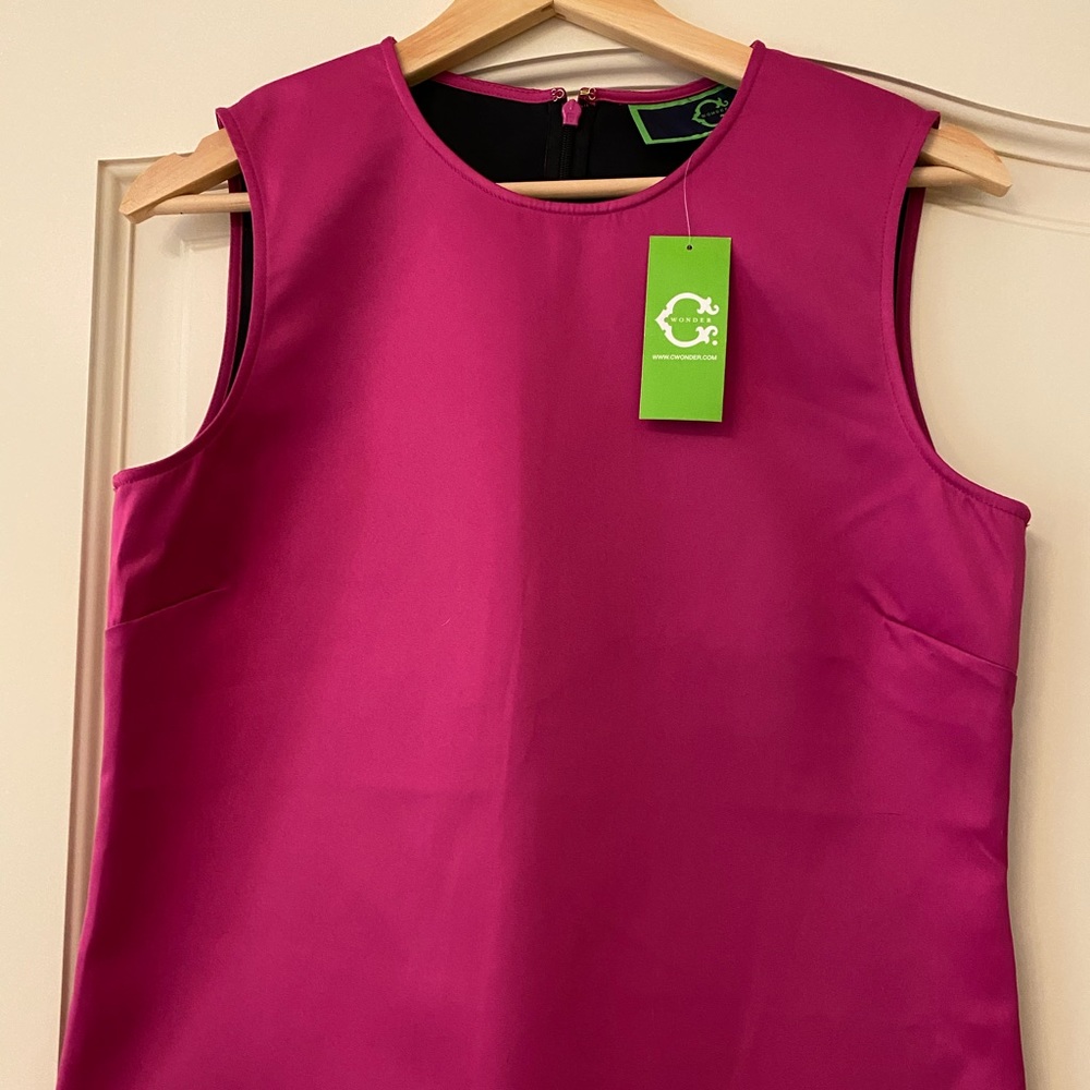 C. WONDER Fuschia Tunic Top - Size 4 NWT